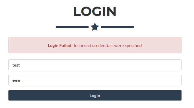 Login